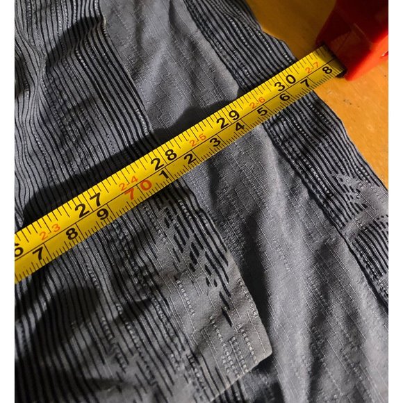 Mens L Tommy Bahama Aloha Hawaiian Floral Print Palm Tree Blue Silk Shirt - Picture 6 of 6